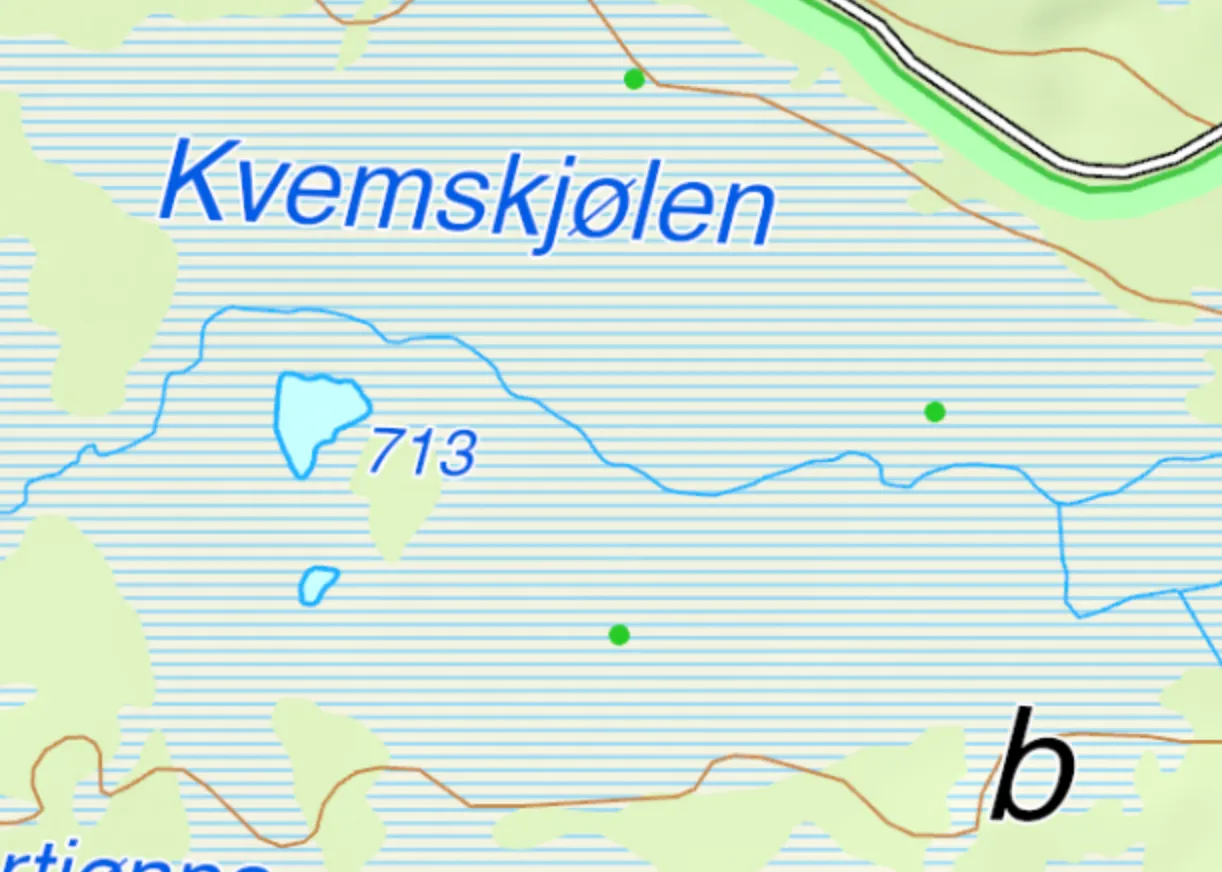 Karttegn for myr.