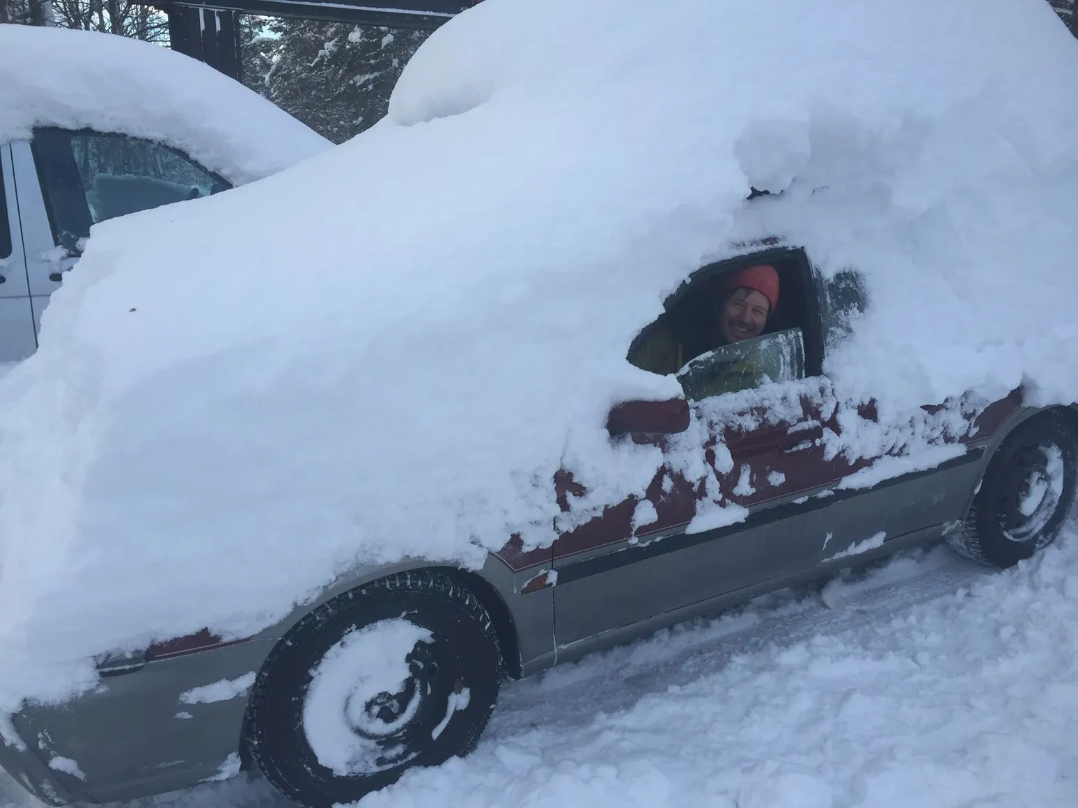 Stort snøfall
