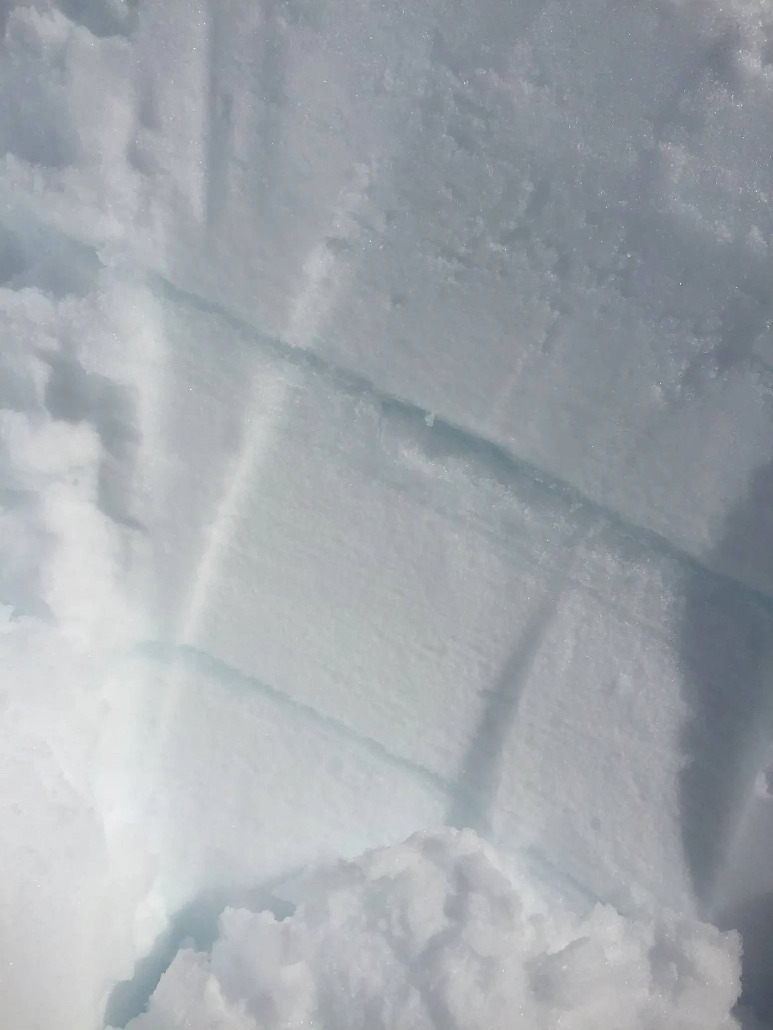 Mye vann i snøen.